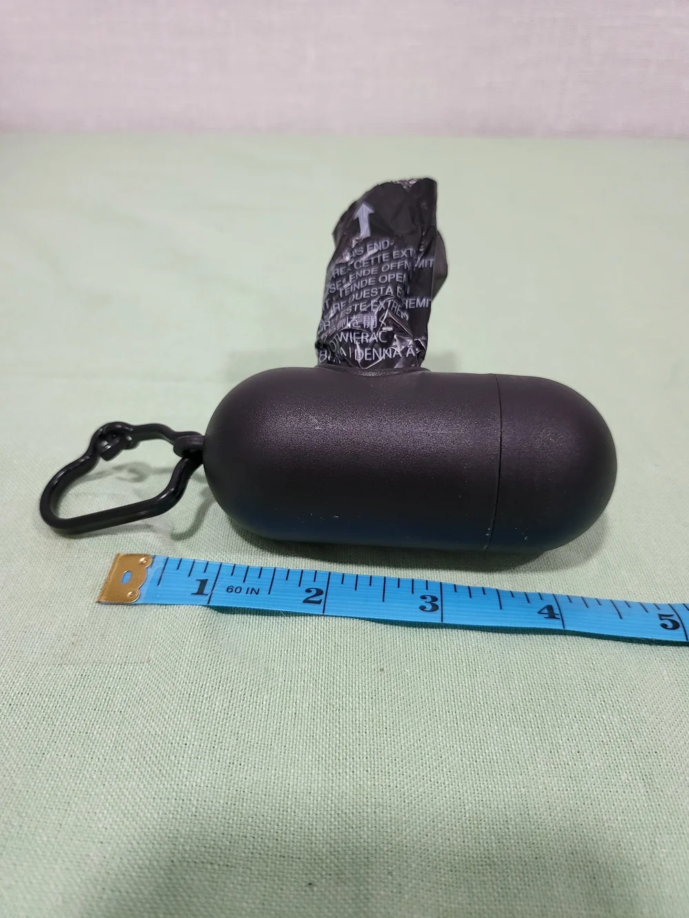 Amazon Hands-Free Dog Waste Bag Dispenser With Clip - Black - 295 Bags